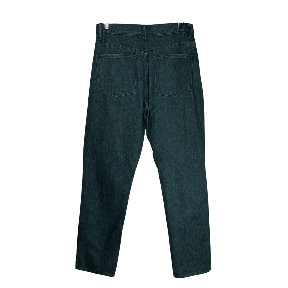 Uniqlo U Mens Green High Rise Straight Leg Jeans 27x32 439566 Christophe Lemaire - Picture 5 of 13